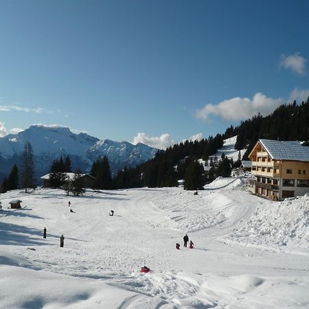Hotel Restaurant "Les Sapins" Wellness & Gourmet Manigod Buitenkant foto