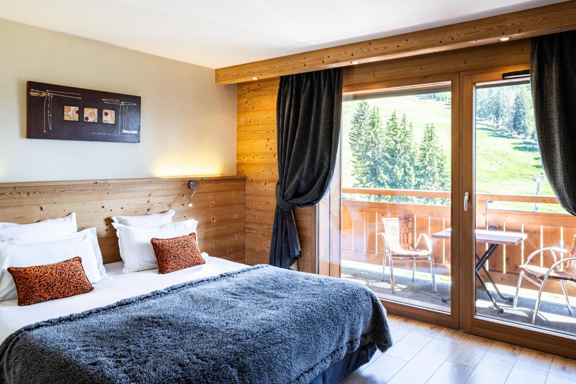 Hotel Restaurant "Les Sapins" Wellness & Gourmet Manigod Buitenkant foto