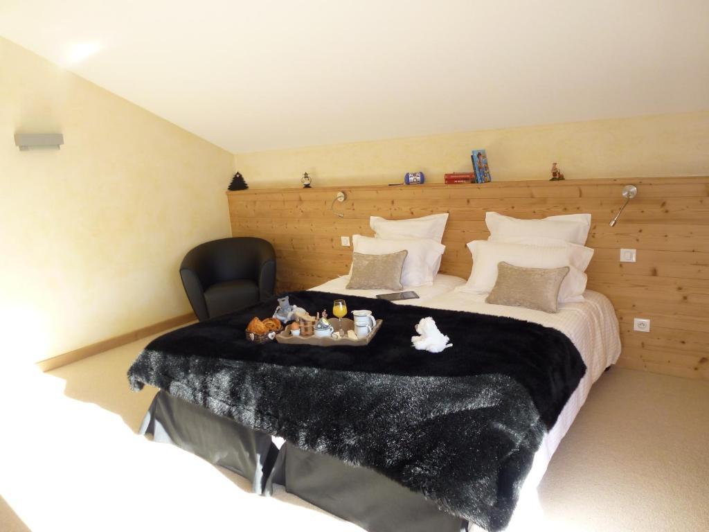 Hotel Restaurant "Les Sapins" Wellness & Gourmet Manigod Kamer foto