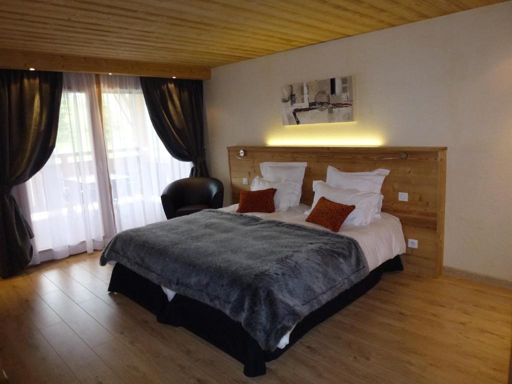 Hotel Restaurant "Les Sapins" Wellness & Gourmet Manigod Kamer foto