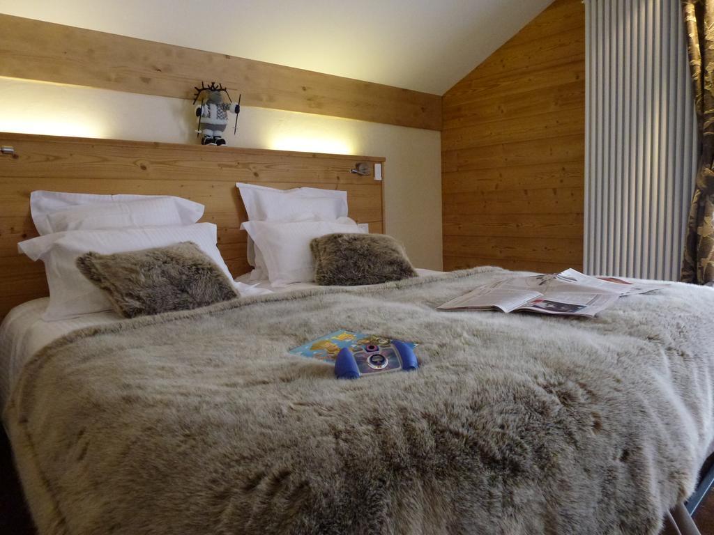 Hotel Restaurant "Les Sapins" Wellness & Gourmet Manigod Buitenkant foto